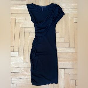 Bcbg Max Azria black jersey dress sz XS